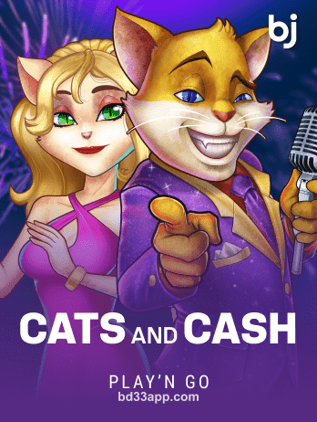Cats and Cashpng Slot Game Card
